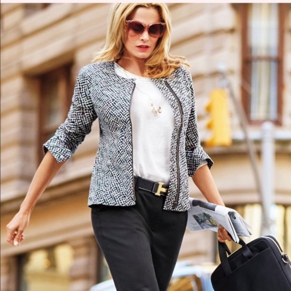 Cabi Cliffside Moto Jacket Medium - Picture 2 of 8